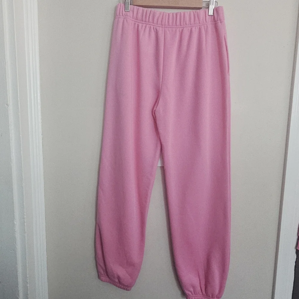 Xersion Kids Girls Matching Jogger Set in Pink Hoodie and Pants Size XL 16 NWT